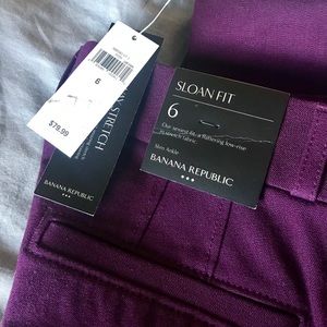 NEW Sloan Fit Dress Pants from Banana Republic